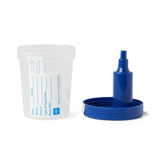 Sterile Fluid Path Specimen Container 120mL with Screw Cap - Case of 250