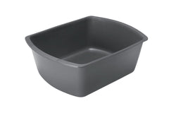 Rectangular Plastic Washbasin - Medical Grade Basin for Limb Soaking & Patient Care (8 Qt, Gold)