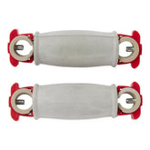 Guardian Replacement Handle and Grip Kit - Premium Red Dot Crutch Handle & Grip Set