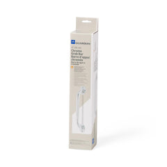 Knurled Chrome Grab Bars - Safety Support Bars for Bathroom & Home | Multiple Sizes