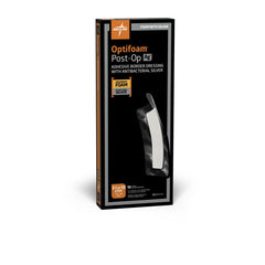 Optifoam Ag+ Antimicrobial Foam Dressing 3.5" x 10" - Advanced Wound Care with Ionic Silver Protection