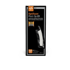 Optifoam Ag+ Antimicrobial Foam Dressing 3.5" x 10" - Advanced Wound Care with Ionic Silver Protection