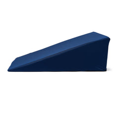 Medline Compression-Packed Bed Wedge - High-Density Foam, Navy, 8.5" Height - Case of 4