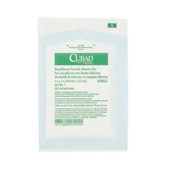 Medline Curad Sterile Nonadherent Pads - Absorbent Wound Care Dressing with Perforated Film