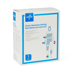 Medline Curad Stretch Tubular Retainer Elastic Net Dressing - Medical Grade Wound Care Bandage Holder (25 Yard Roll)