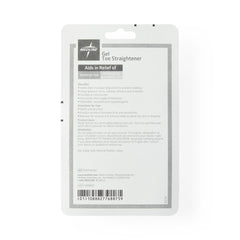 Gel Toe Straighteners - Soft Hypoallergenic Toe Separator for Crooked & Overlapping Toes