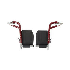 Medline K-Chair Elevating Leg Rest with Vinyl Calf Pad - Premium Wheelchair Replacement Part