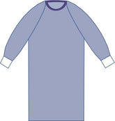 Sirus Nonreinforced Surgical Gown with Raglan Sleeves - AAMI Level 3 Protection