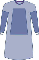 Medline Aurora Fabric-Reinforced Surgical Gown - AAMI Level 3 Protection with Breathable Comfort