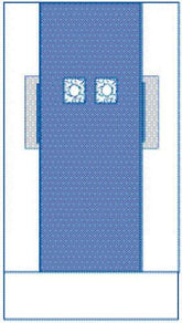 Medline Femoral Angiography Central Line Surgical Drape with Zip-Strip - Premium 5-Layer Nonwoven Barrier Protection