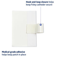 Adhesive Foley Catheter Tubing Holder - Medical Grade Secure Attachment System