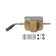 Crutch Attachment Platform - Padded Armrest with Hand Grip for Adult Crutches