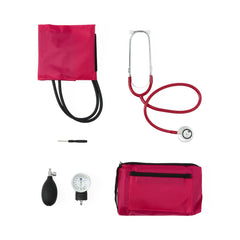 Professional Dual-Head Stethoscope and Blood Pressure Monitor Combo Kit