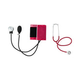 Professional Dual-Head Stethoscope and Blood Pressure Monitor Combo Kit