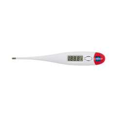 Professional 30-Second Digital Rectal Thermometer with LCD Display & 20 Probe Covers - Clinical Grade