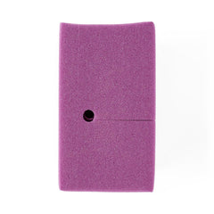 Medline Disposable Foam Head Positioner 4.5" High, 9"x8" Base - Raspberry (Case of 24)