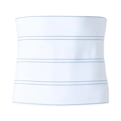 Medline Four-Panel Standard Abdominal Binder - 12 Inch Elastic Post-Surgery Support Belt