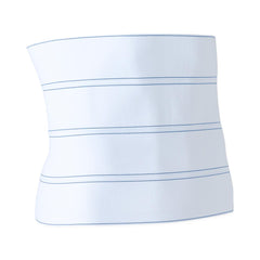 Medline Four-Panel Standard Abdominal Binder - 12 Inch Elastic Post-Surgery Support Belt