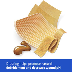 TheraHoney Foam Flex Manuka Honey Impregnated Wound Dressing - Medical Grade Absorbent Foam