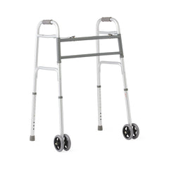 Medline Bariatric Folding Walkers - Heavy-Duty Support 500-650 lbs Capacity