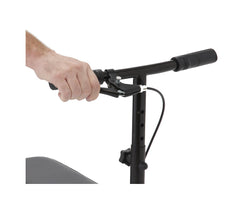 Medline Economy Knee Walker with 8" Wheels - 350 lb Capacity Mobility Aid for Leg Injuries