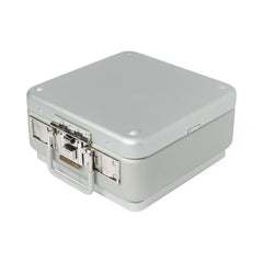 3/4 Size Sterilization Container with Lid and Handle - Premium Surgical Instrument Storage System