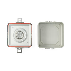 3/4 Size Sterilization Container with Lid and Handle - Premium Surgical Instrument Storage System
