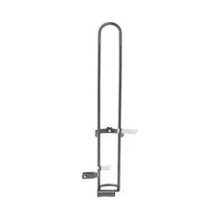 Wheelchair Oxygen Holder and IV Pole Combo Unit - 74 Inch Steel Medical Equipment Attachment