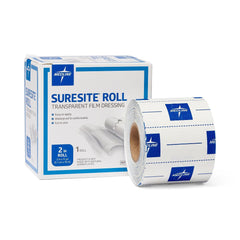SureSite Transparent Film Dressing Roll - Waterproof Wound Care & IV Site Protection