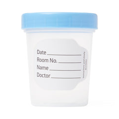Sterile General Use Specimen Container - Medical Grade Collection Cup with Leak-Proof Seal