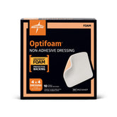 Optifoam Non-Adhesive Foam Dressing - Sterile Wound Care for Moderate to High Exudate