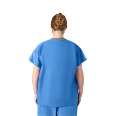 Medline Unisex Disposable Scrub Shirt - Breathable SMS Material with Chest Pocket