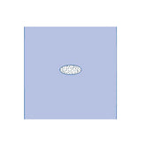 Adherent Window Sheet 45"x40" SMS Drape with Oval Incise - Case of 34