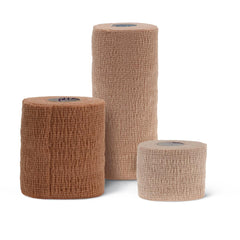 CoFlex LF2 Cohesive Self-Adherent Bandages - Latex-Free Compression Wrap (1-6 Inch Widths)