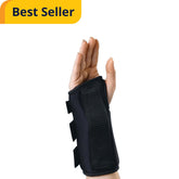 Medline Wrist Splint - Carpal Tunnel Support Brace with Adjustable Compression & Aluminum Stay
