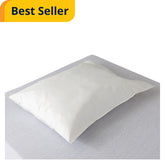 Medline Disposable Ultracel White Pillowcase - Case of 100 | Premium Single-Use Patient Comfort