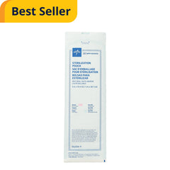 Steam and Gas Self-Seal Sterilization Pouch - Medical Grade Autoclave Bags with Color Change Indicator