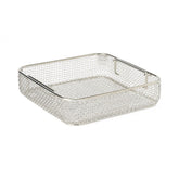 Medline Stainless Steel Wire Mesh Instrument Sterilization Tray - Medical Grade Autoclave Basket (Full, 3/4, Half Sizes)