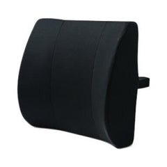 Contoured Lumbar Support Cushion - Premium Foam Back Support for Wheelchair, Office Chair & Car Seat