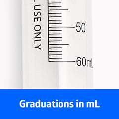 Clear Oral Syringes - Precision Medication Dispensing (1ml-60ml) | Medline