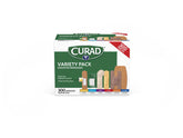 Curad Variety Pack Assorted Bandages - 270 Count Multi-Size First Aid Kit (No Tray)