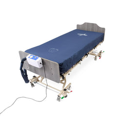 Medline Supra Air Low Air Loss Alternating Pressure Mattress - 750 lbs Capacity, 36" x 80" x 8" - Advanced Wound Care & Pressure Injury Prevention