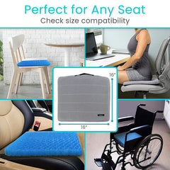 Honeycomb Gel Seat Cushions - Cars, Office & Wheelchairs