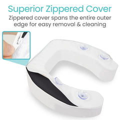 Cushioned Toilet Seat Riser