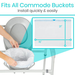 Commode Liners Only