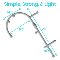 Massage Cane with Interchangeable Heads