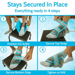 Dual Strap Ankle Ice Pack
