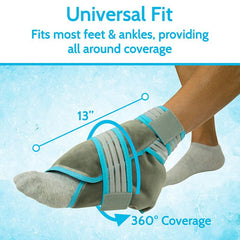 Dual Strap Ankle Ice Pack