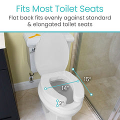 Cushioned Toilet Seat Riser