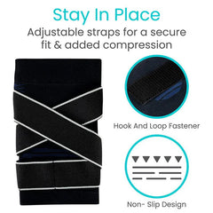 Compression Knee Sleeve with straps